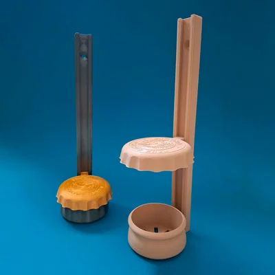 Giá đỡ bia khi tắm (Shower Beer Holder) kèm nắp (Cap)