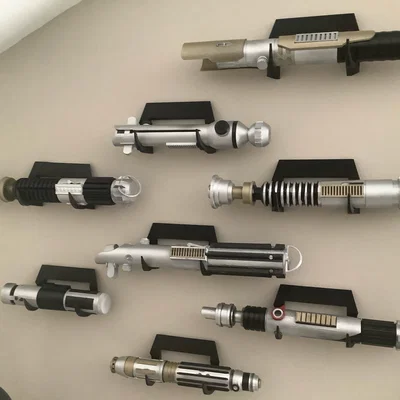 Giá treo Lightsaber (kiếm ánh sáng) treo tường cho fan Star Wars