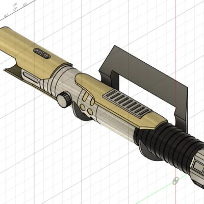 Giá treo Lightsaber (kiếm ánh sáng) treo tường cho fan Star Wars