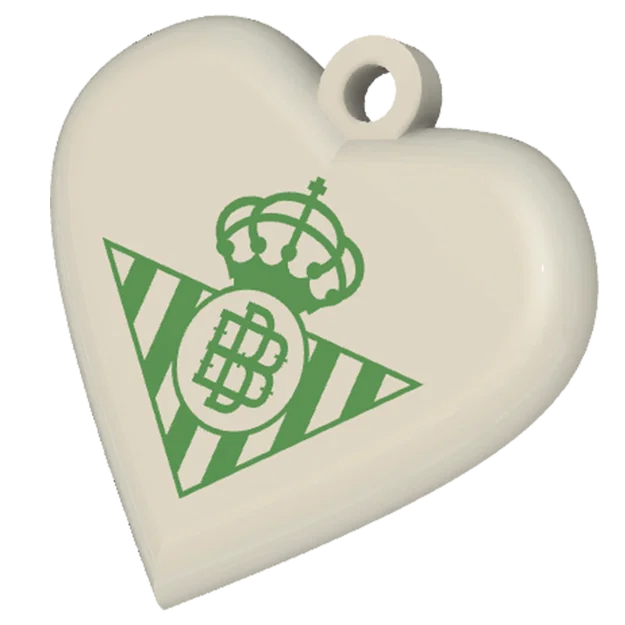 Móc khóa tim Real Betis + R. Madrid, Valladolid, Granada C.F. (Cập nhật mới) - Image 4