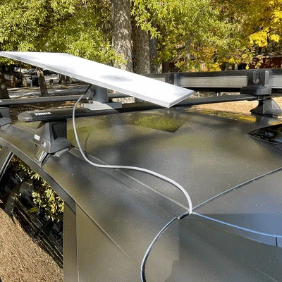 Giá gắn Starlink V4 cho baga mui (Roof Rack Mount)