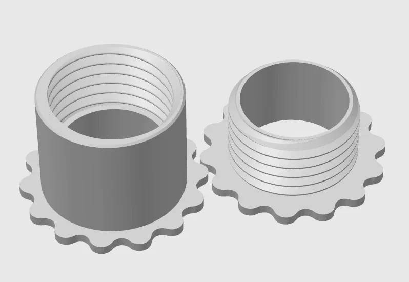 Bộ Adapter cố định cuộn nhựa Geeetech cho hệ thống AMS 3D Printer - Image 1