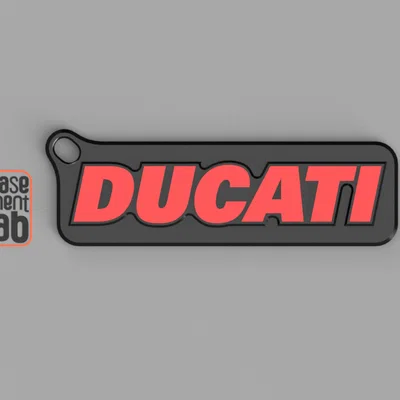 Ducati Keychain - Key chain - Portachiavi - Porte Clès - 钥匙链