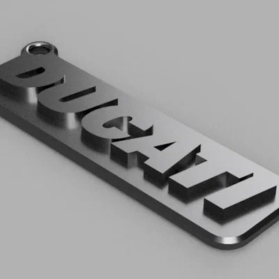 Ducati Keychain - Key chain - Portachiavi - Porte Clès - 钥匙链