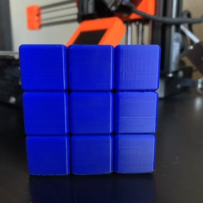 Rubik’s Cube print-in-place hoạt động được đầu tiên trên thế giới