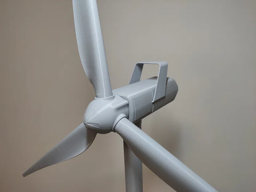 Mô hình 3D tuabin gió (Wind turbine 3D model) - Image 3
