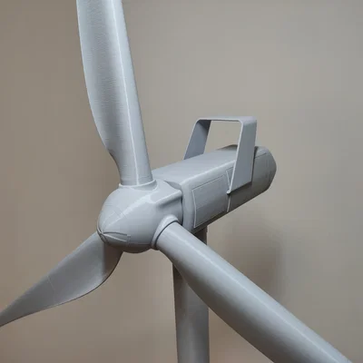 Mô hình 3D tuabin gió (Wind turbine 3D model)