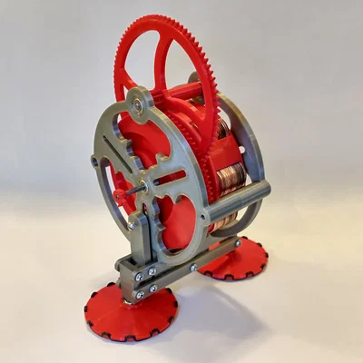 Gyroman 4: Con quay hồi chuyển biết đi (Walking Gyroscope)