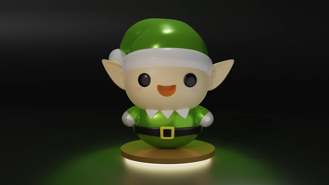 Mô hình chú yêu tinh Giáng sinh (Christmas Elf) trang trí cực dễ thương - Image 2