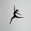 Tranh treo tường nghệ thuật hình cô gái tập thể dục (Gymnastics Wall Art) - Thumbnail 2