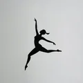 Tranh treo tường nghệ thuật hình cô gái tập thể dục (Gymnastics Wall Art) - Thumbnail 3