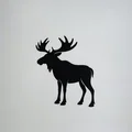 Mô hình trang trí tường 3D hình con nai sừng tấm (Moose Wall Art) - Thumbnail 2