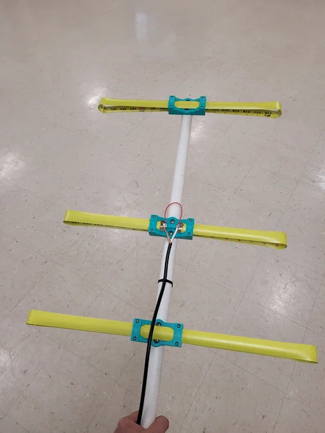 2m Tape Measure Yagi – Bộ gá in 3D cho anten beam 2m - Image 6