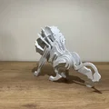 Mô hình lắp ráp 3D Sư Tử (Lion) - Thử thách lắp ghép 49 mảnh - Thumbnail 5