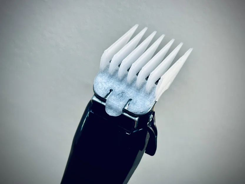 Bộ cữ lược tông đơ (Hair Trimmer Attachments) 1-8 - Image 2