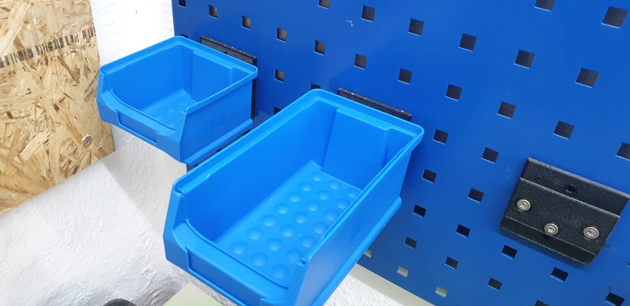 Giá/holder cho pegboard lỗ vuông (Lochwand Halterungen – quadratische Lochung) - Image 14