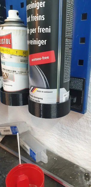 Giá/holder cho pegboard lỗ vuông (Lochwand Halterungen – quadratische Lochung) - Image 16