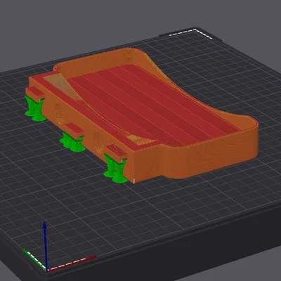 Qidi Plus4 Halter für Sunlu S2 – Giá treo Sunlu S2 bên hông Qidi Plus4
