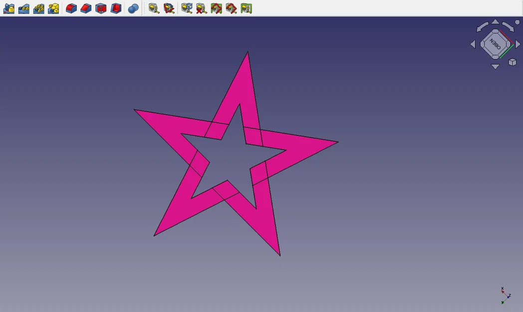 Star in Star – Đồ trang trí Giáng Sinh - Image 1