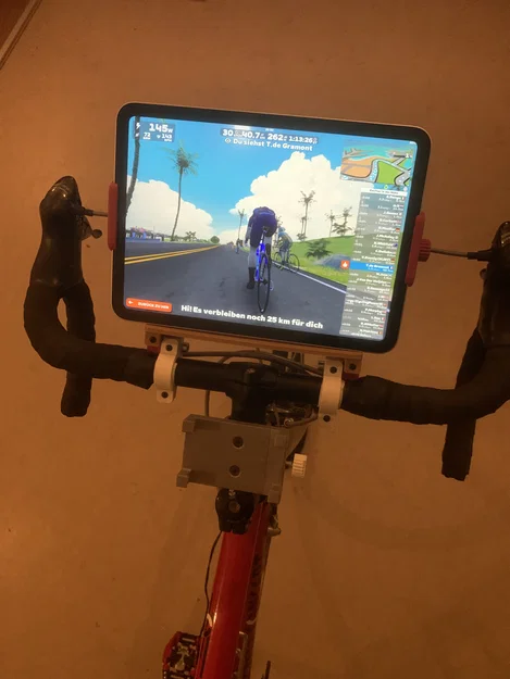 Giá đỡ tablet iPad siêu chắc cho xe đạp tập/trainer (ngang/dọc) #NoSupportNeeded - Image 1