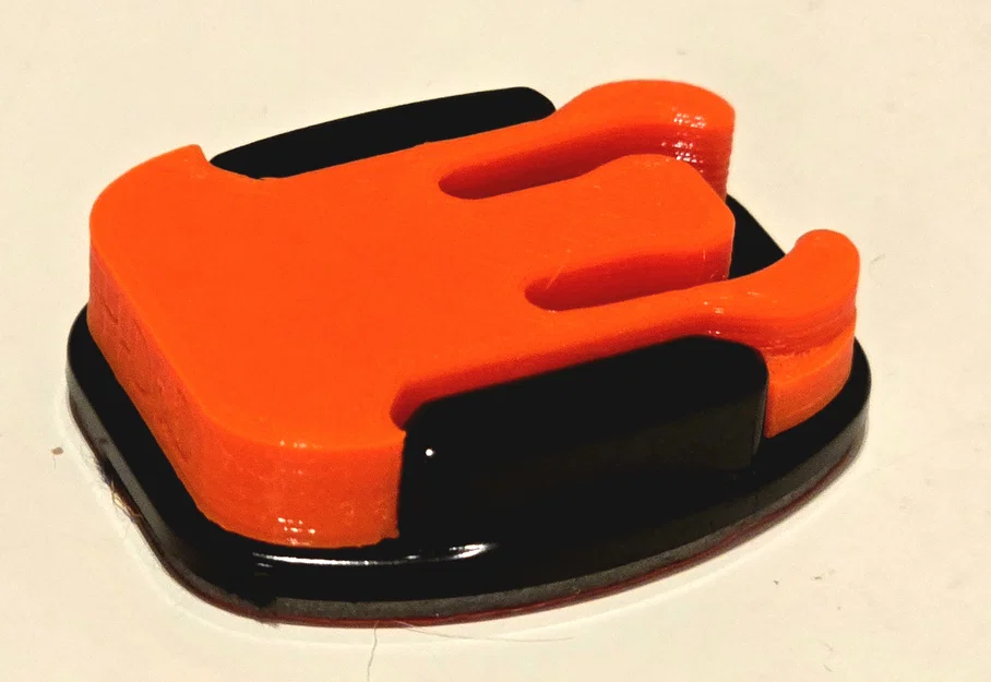 Ngàm đế kẹp GoPro generic (CAD Model) - Image 2