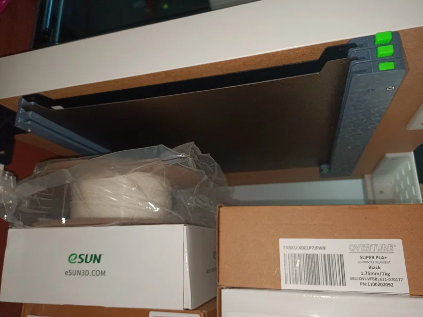 Khay giữ steel sheet có nút eject dạng bập bênh - Creality K1 Max - Image 4