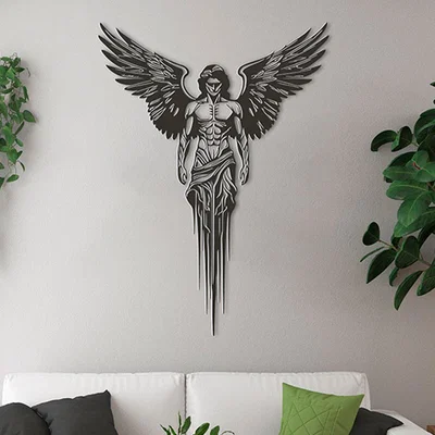 Mô hình trang trí tường Fallen Angel đầy nghệ thuật cho không gian sống