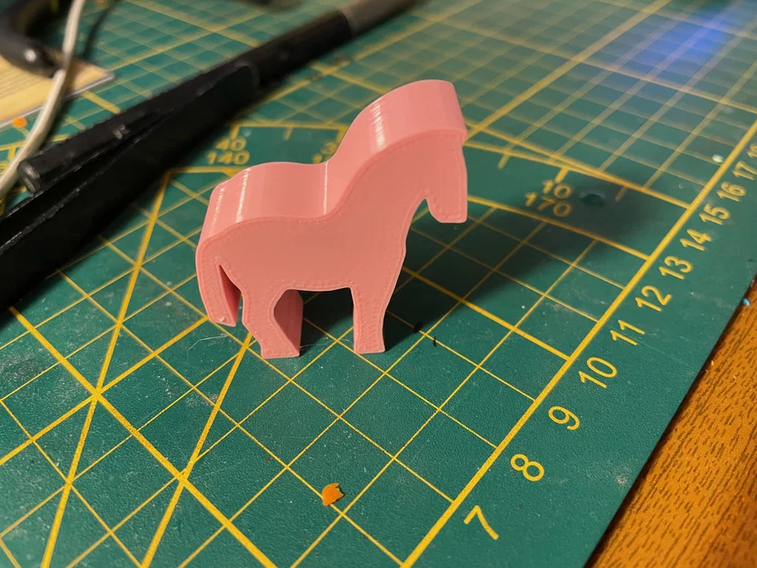 Mô hình chú ngựa Horse Meeple in 3D cho Board Game - Image 1