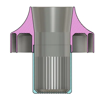 Giỏ lọc IBC DN150 - DN75 (lọc vặn ren tháo rời)