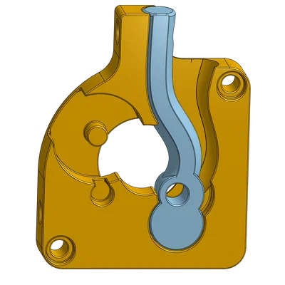Mod extruder cho Creality K1 (Creality K1 extruder mod)