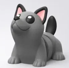 Mô hình chú chó cử động linh hoạt (Flexible Dog - Articulating) - Image 2