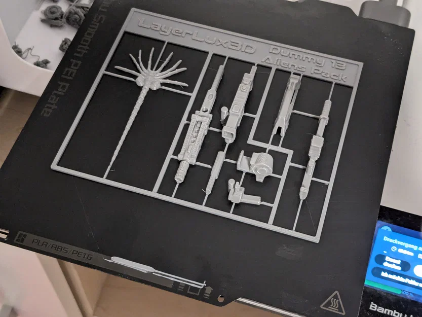 Bộ phụ kiện vũ khí Aliens cho Dummy 13 - Mô hình 3D ấn tượng - Image 3
