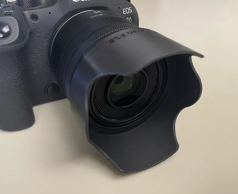 Loa che nắng cho Canon RF 35mm f/1.8 Macro IS STM (Full/Tulip) - Image 1