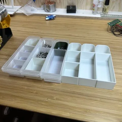 Khay chia ngăn ngăn kéo - Iris drawer organizer - parametric