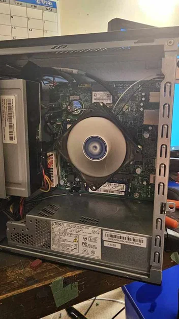 Bộ chuyển đổi quạt tản nhiệt 40mm sang 80mm cho máy tính - Image 2