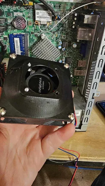 Bộ chuyển đổi quạt tản nhiệt 40mm sang 80mm cho máy tính - Image 3