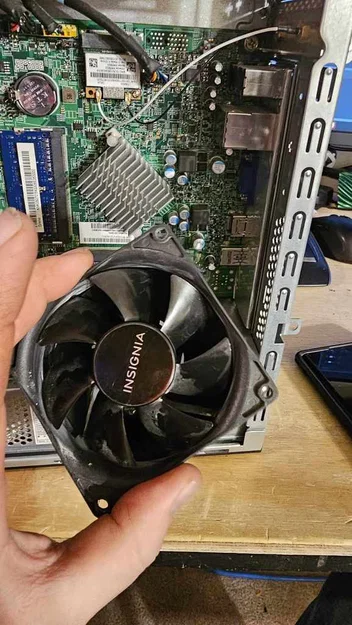 Bộ chuyển đổi quạt tản nhiệt 40mm sang 80mm cho máy tính - Image 4