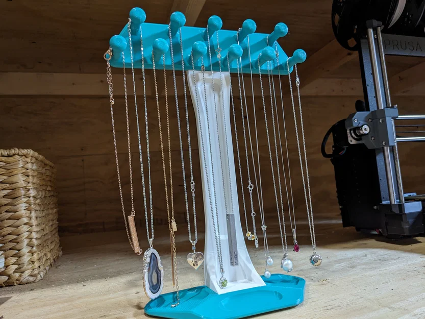 Giá treo dây chuyền tùy chỉnh Parametric Necklace Stand - Image 1