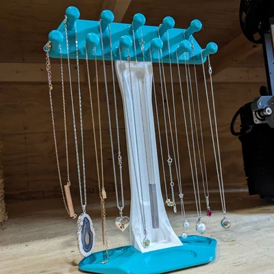 Giá treo dây chuyền tùy chỉnh Parametric Necklace Stand
