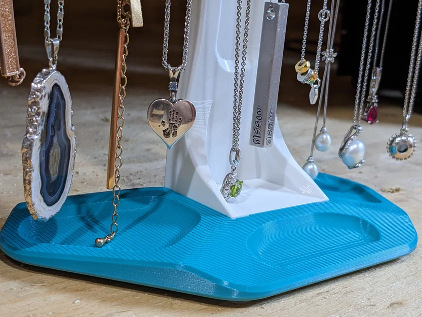 Giá treo dây chuyền tùy chỉnh Parametric Necklace Stand - Image 2