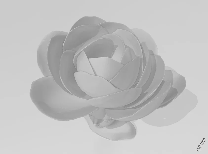 Mô hình 3D Fairy Flower - Tượng nàng tiên hoa xinh đẹp - Image 3