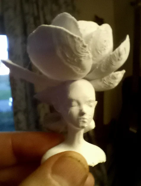 Mô hình 3D Fairy Flower - Tượng nàng tiên hoa xinh đẹp - Image 4