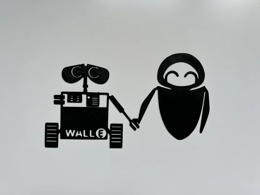 Wall E & Eve Wall Art #1 - Image 1
