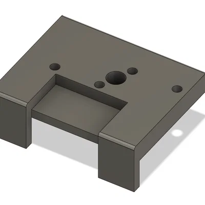 BTT ADXL345 Bed Mount – Ngàm kẹp ADXL345 cho bed