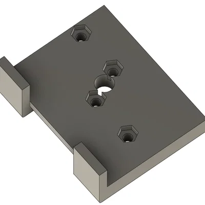 BTT ADXL345 Bed Mount – Ngàm kẹp ADXL345 cho bed