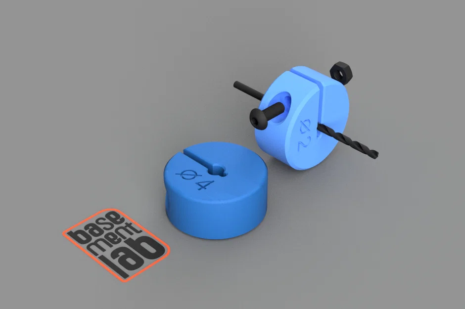 Cữ chặn mũi khoan (Depth Stop) Ø4mm ren M3 - Image 1