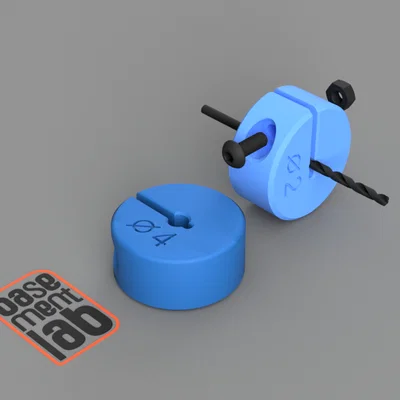 Cữ chặn mũi khoan (Depth Stop) Ø4mm ren M3