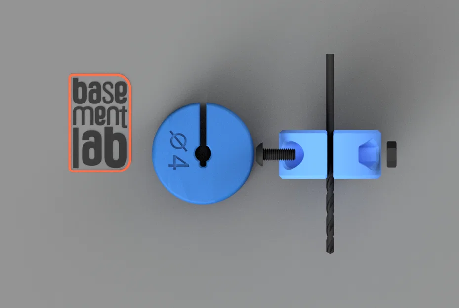 Cữ chặn mũi khoan (Depth Stop) Ø4mm ren M3 - Image 2