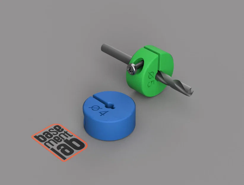 Cữ chặn mũi khoan (Depth Stop) Ø4mm ren M3 - Image 3