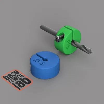 Cữ chặn mũi khoan (Depth Stop) Ø4mm ren M3